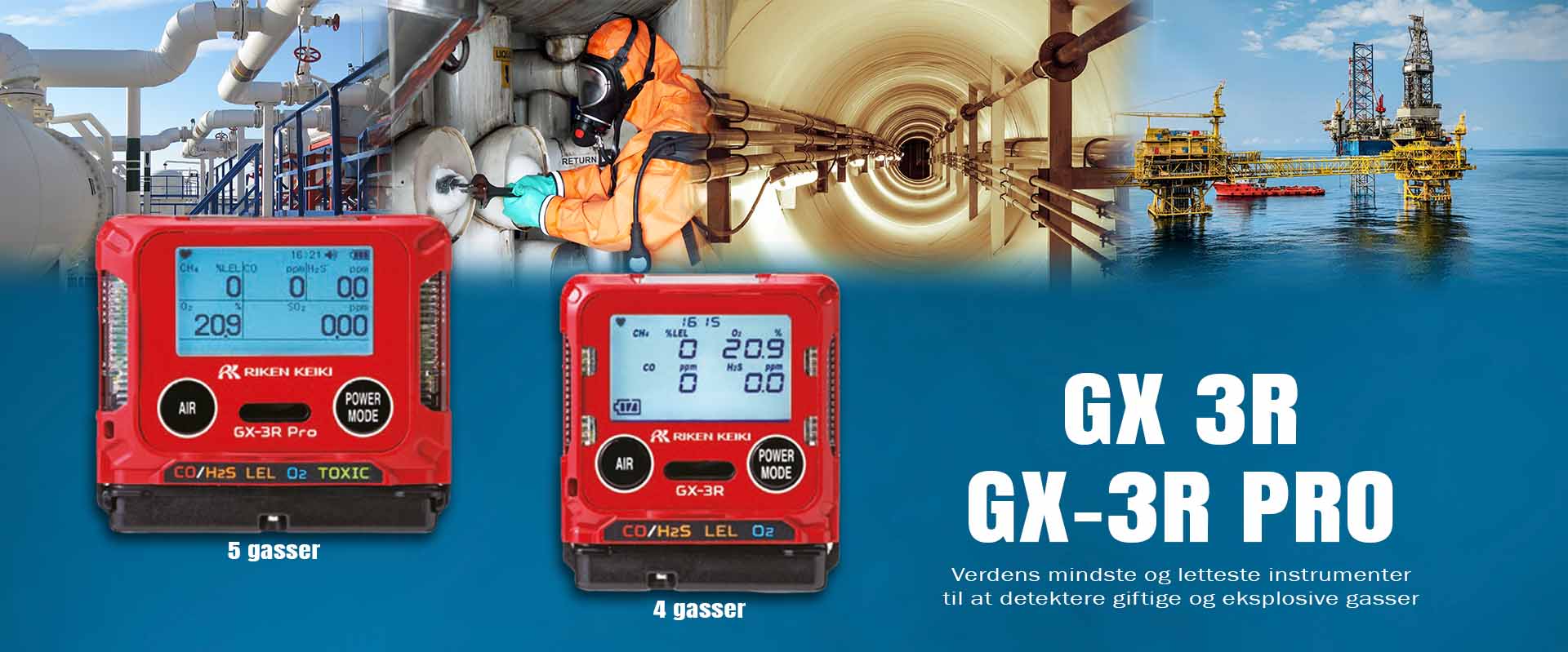 gasdetektorer riken keiki