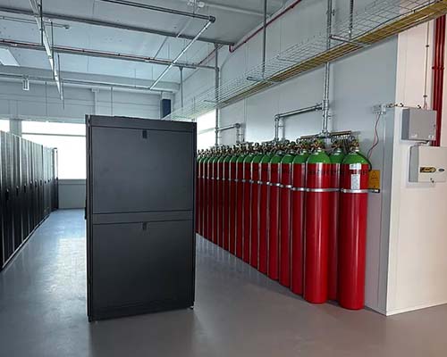 datacenter_ars ARS Automatisk rumslukning med Inergen til datacentre