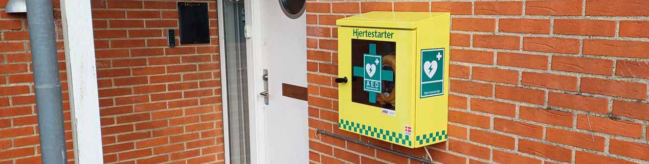 Udendørs hjertestarterskab til din hjertestarter for nem tilgængelighed og samfundssind