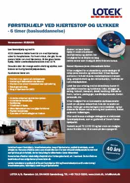 Førstehjælp ved hjertestop og ulykker