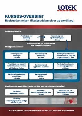 kursus oversigt
