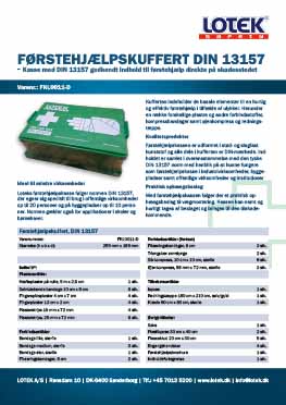 Førstehjælp DIN