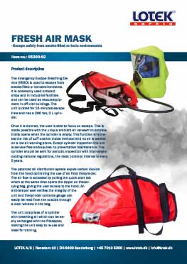 Fresh air mask 