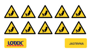 Skilt "Afskåret fingre"